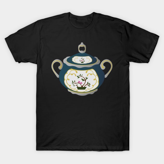 Unfortunate Snicket Sugar Bowl T-Shirt by ijoshthereforeiam